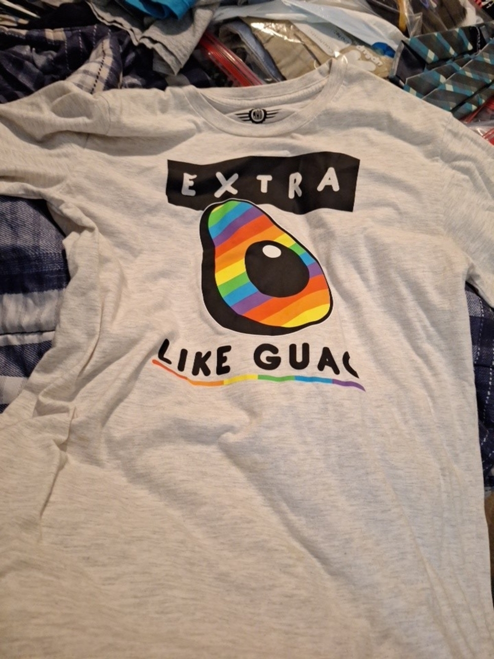Gay PRIDE "Extra Like GUAC" Adult Shirt
